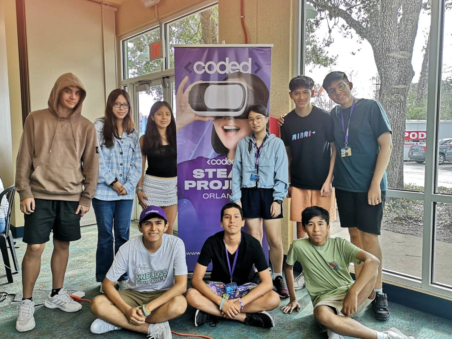 Delegación de SGC viaja a Coding Education Disney 2024