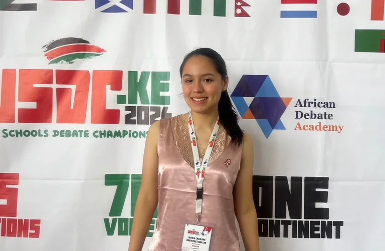 Ingrid Rodriguez Müller representó al Perú en el Mundial de Debate en Inglés 2026.