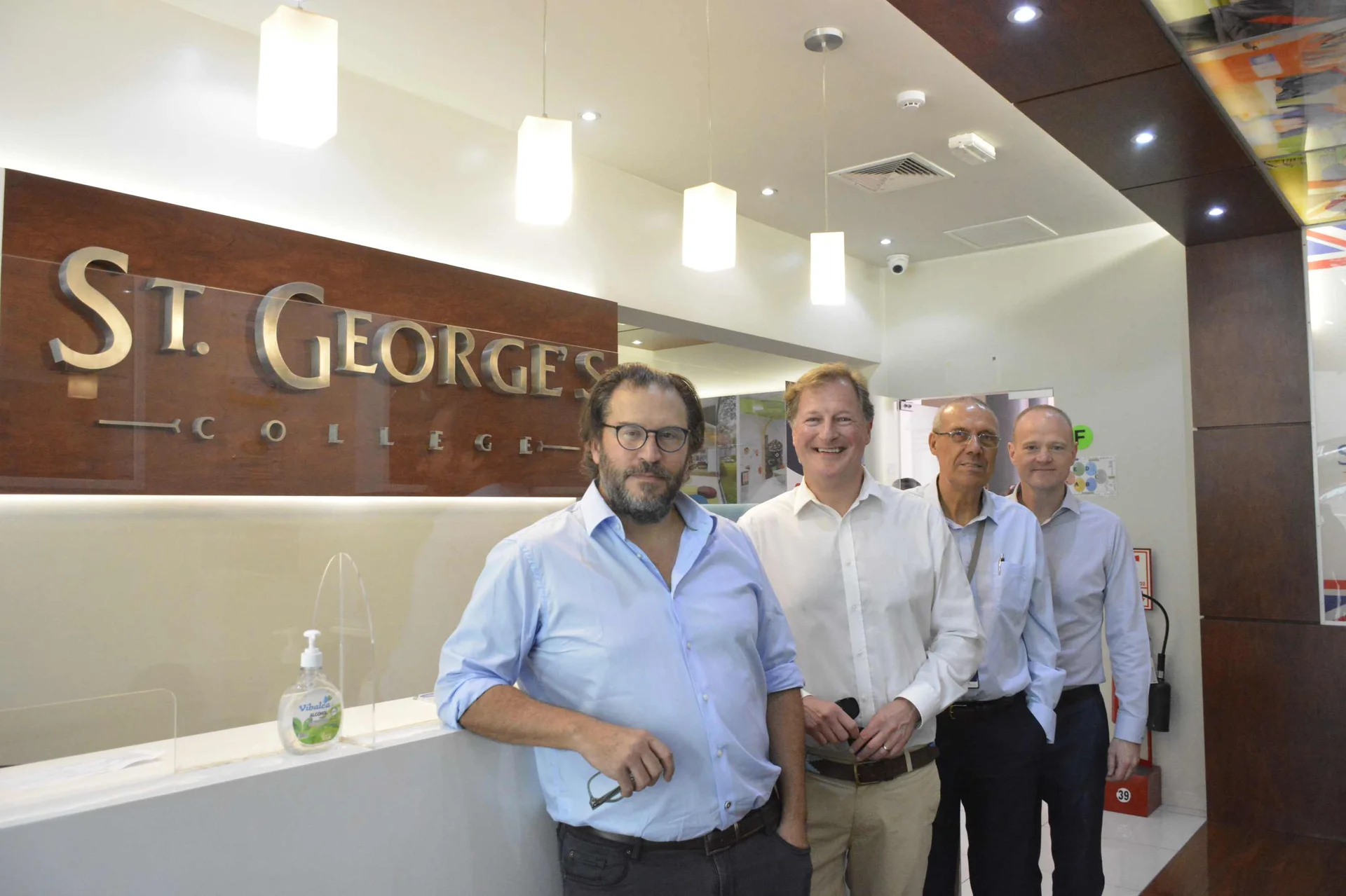 ISP leaders visit St. George’s College