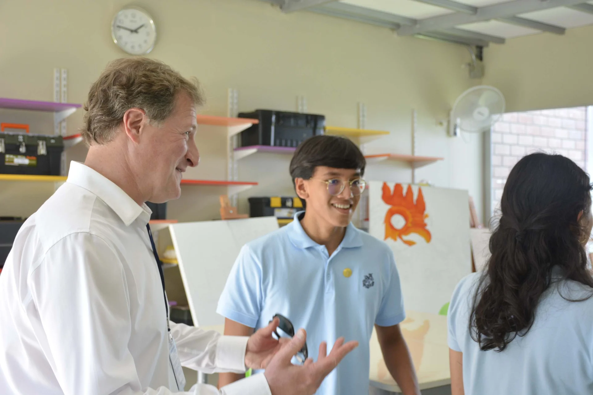 ISP leaders visit St. George’s College