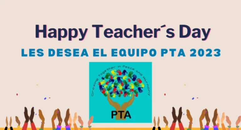 ¡Feliz día del maestro!