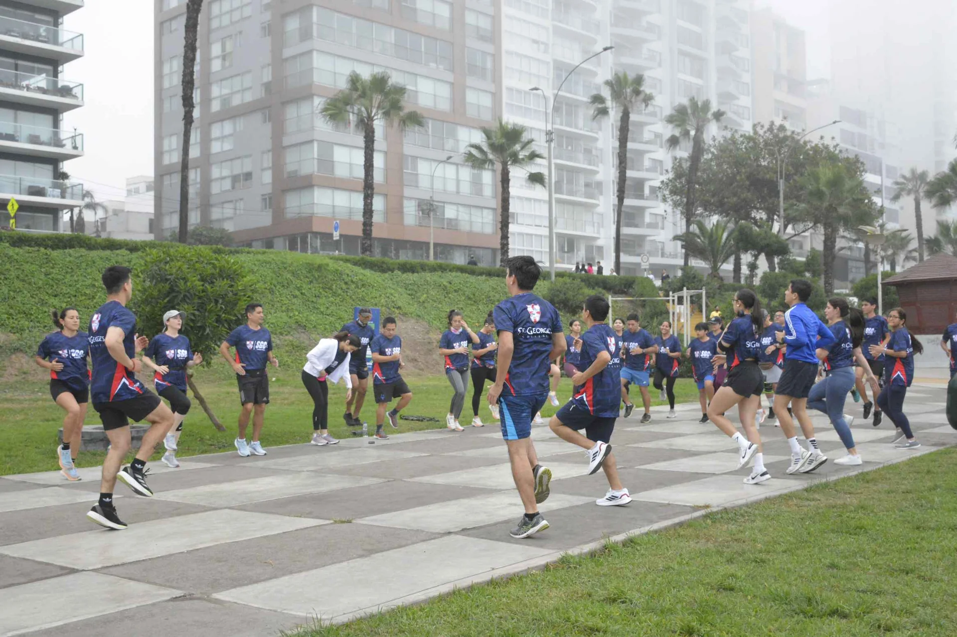 Primera sesión del SGC Running Club