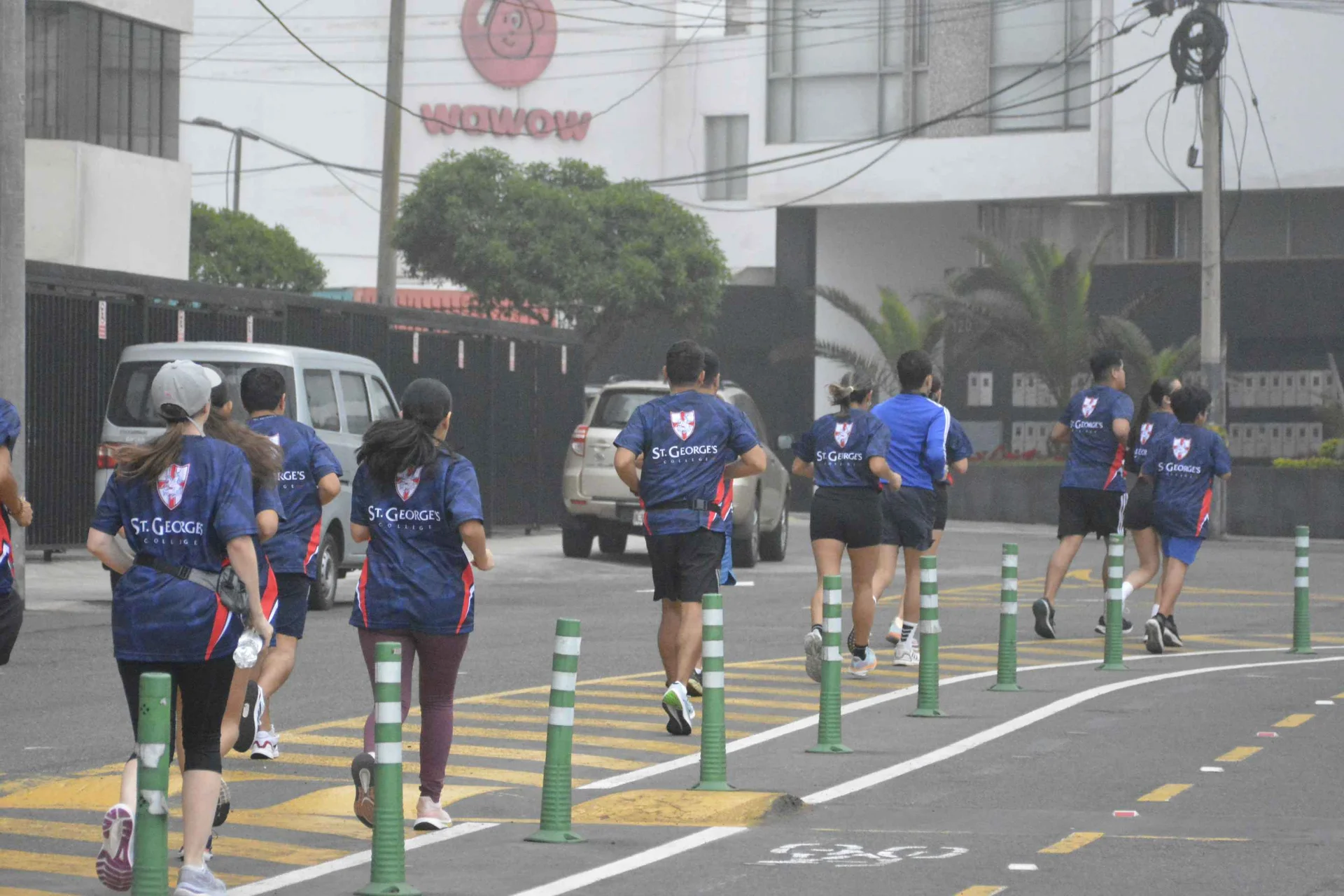 Primera sesión del SGC Running Club